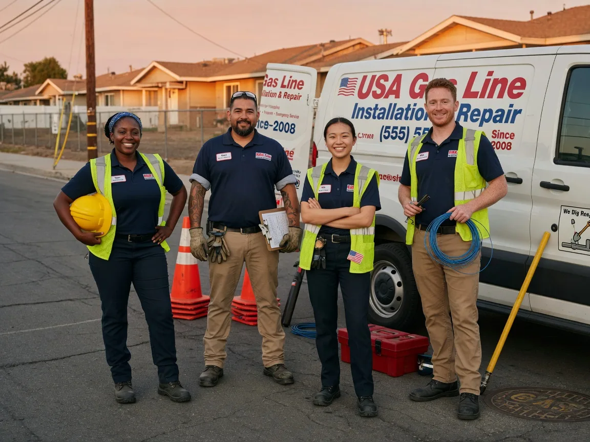 Gas Line Installation company in Trafford, AL